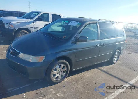 2004 Honda Odyssey Ex-L из США, поврежденный, VIN 5FNRL18774B010683